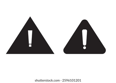 Exclamation mark sign warning attention