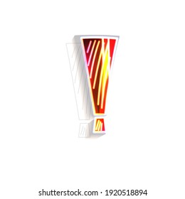 exclamation mark stock vector background
