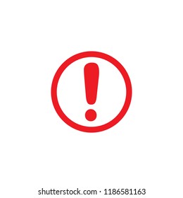 Exclamation mark symbol