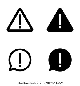 Exclamation mark symbol