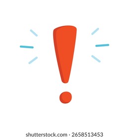 signo de exclamación símbolo Ilustración vectorial
