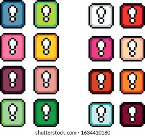 exclamation mark vector ready to use