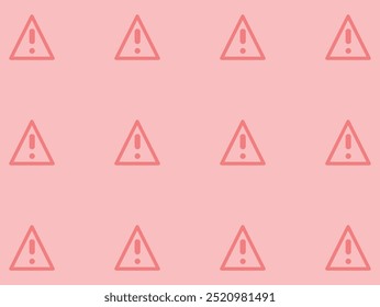 exclamation mark or warning error pattern background