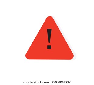 exclamation mark, warning sign sign, red, black, white signs, traffic sign