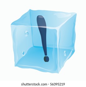 Exclamation mark in which the exclamation mark is located