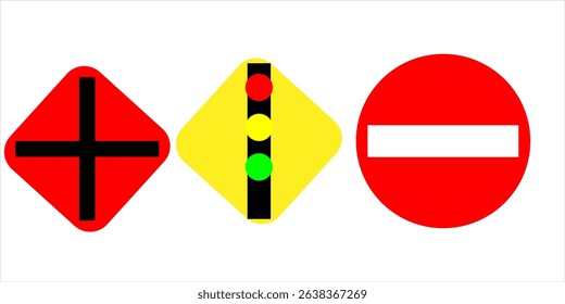 Exclamation marks. Caution alarm set, danger signs. Attention symbols. Warning and attention icons.