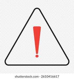 Exclamation Marks icon, logo, symbol. Caution Alarms, and Warning Icons for Safety and Attention. Eps 10