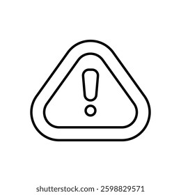 Exclamation Marks icon vector stock illustration