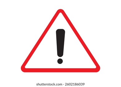 Exclamation marks. Single Caution alarm, danger signs. Attention symbol. Warning and attention icon. EPS 10.