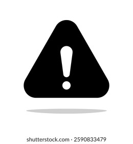 Exclamation marks vector. Danger symbol. Flat Vector Illustration.