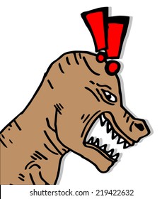 Exclamation monster