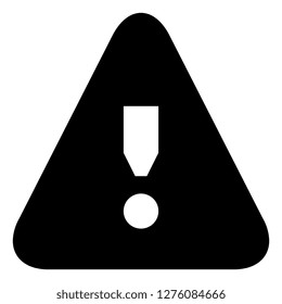 Exclamation Point Warning Icon