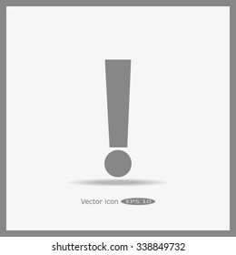 exclamation sign