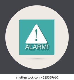Exclamation Sign, alarm sign.