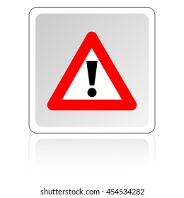   Exclamation  sign,  danger  sign