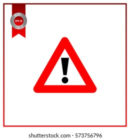   Exclamation  sign,  danger  sign