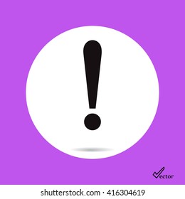 exclamation sign icon