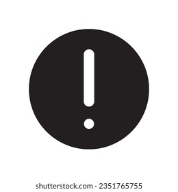 exclamation sign icon design vector