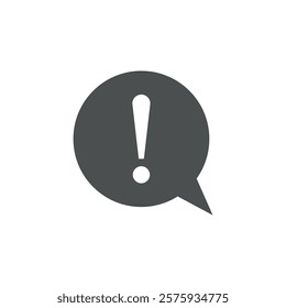 Exclamation Sign Icon Vector Template