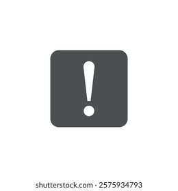 Exclamation Sign Icon Vector Template