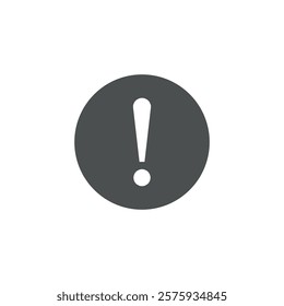 Exclamation Sign Icon Vector Template
