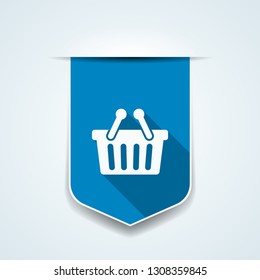 Exclamation Sign Shield  label illustration