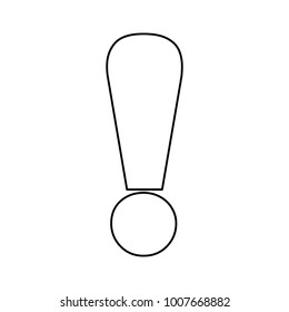 exclamation symbol alert