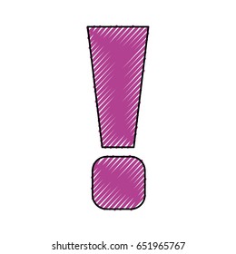 exclamation symbol alert