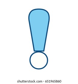 exclamation symbol alert