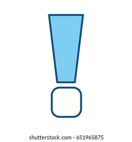 exclamation symbol alert