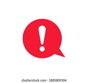 Símbolo de exclamación Marcar Icono Ilustración vectorial