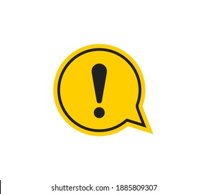 Exclamation Symbol Mark Icon Vector Illustration