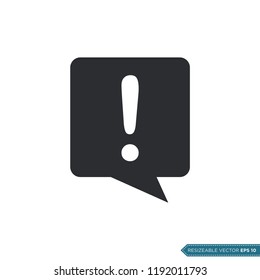 Exclamation, UI / UX Icon Vector Symbol 