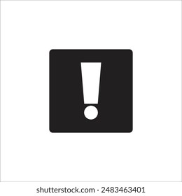 exclamation vector icon line template