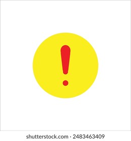 exclamation vector icon line template