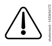 Exclamation Warning Icon Vector Illustration.vector