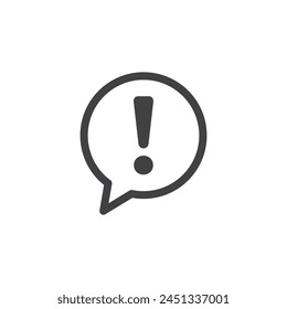 Exclamation Warning and Interface Alert Icon Set. Error Caution and Important Symbol.