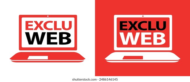 Web de Exclu en el ordenador