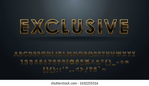 Exclusive 3D Alphabet Completed With Numbers And Symbols