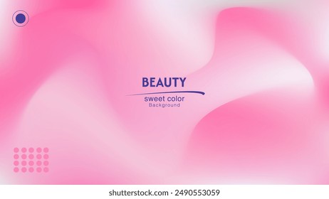 Exclusive background of pink abstract combination. Modern minimalist pastel color beauty design.
