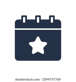 Exclusive benefit icon. Solid glyph series icon
