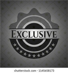 Exclusive black badge