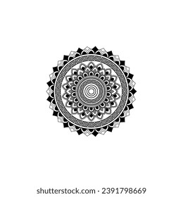 exclusive black mandala vector design decoration modern