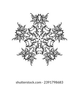 exclusive black mandala vector design decoration designer