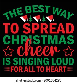 Exclusive Christmas T shirt Design
