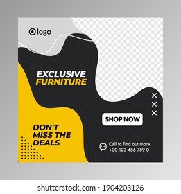 Exclusive Clearance Concept Flat Design