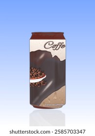 Exclusive coffee cans. Modern, elegant and eye-catching design. Perfect for your premium coffee products.