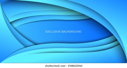 Exklusive bunter, scharfer Hintergrund mit Farbverlauf-Weicher Farbe auf Hintergrund. Vektorhintergrund.