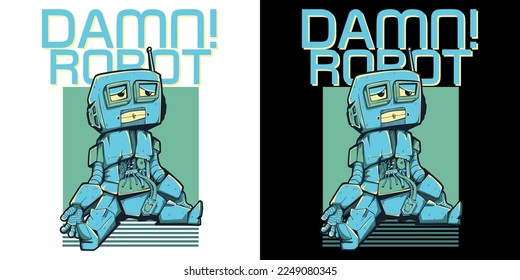 Exclusive content prepared for printing. DAMN ROBOT
