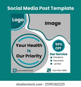 Exclusive dental health  care template free download